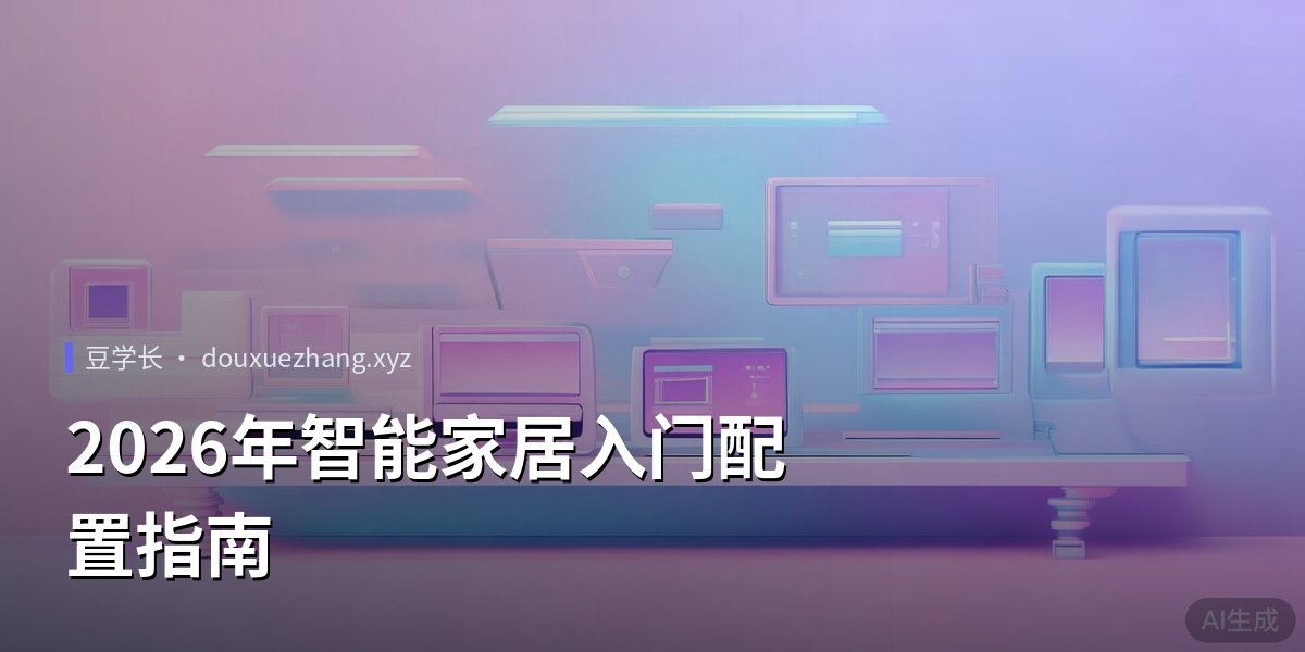 2026年智能家居入门配置指南
