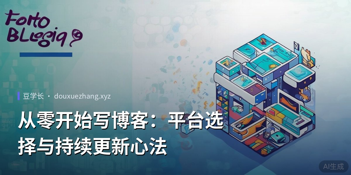 从零开始写博客：平台选择与持续更新心法