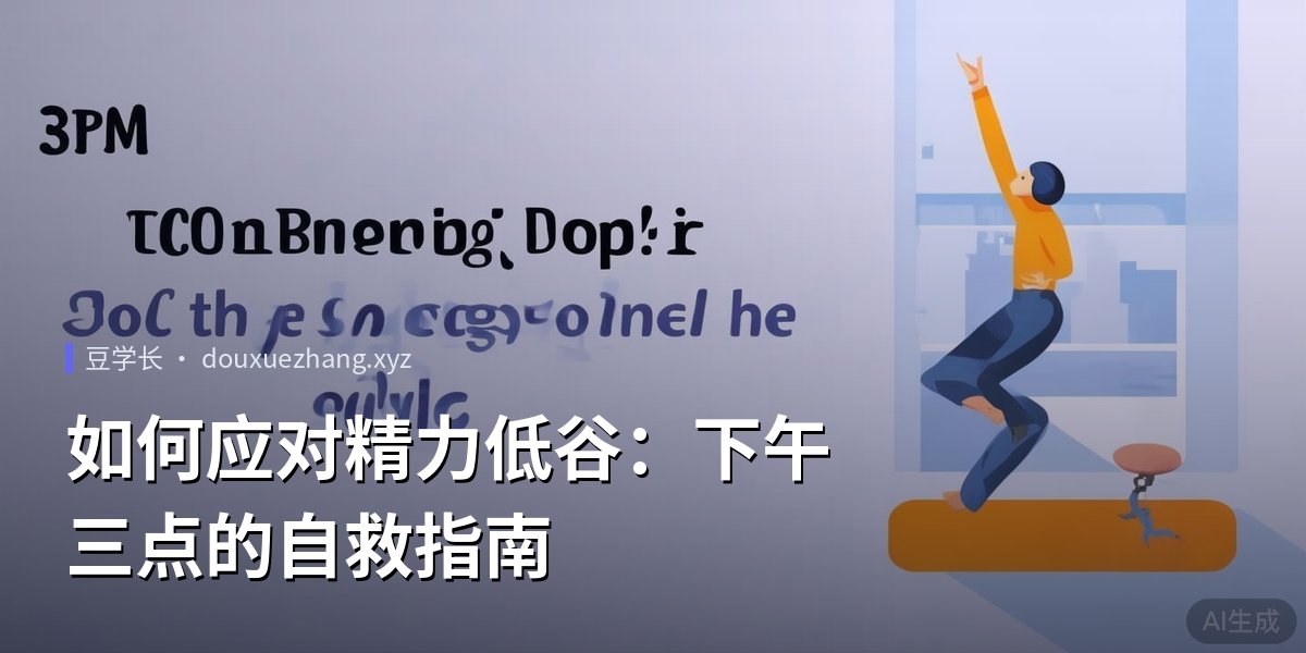 如何应对精力低谷：下午三点的自救指南