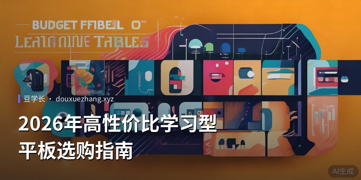 2026年高性价比学习型平板选购指南