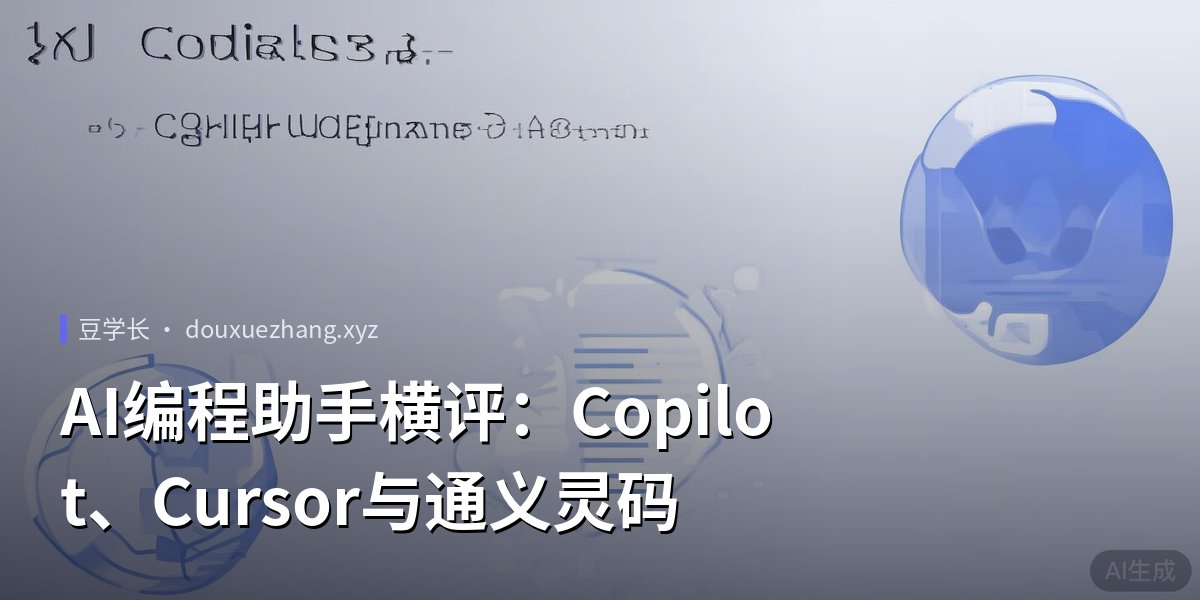AI编程助手横评:Copilot、Cursor与通义灵码