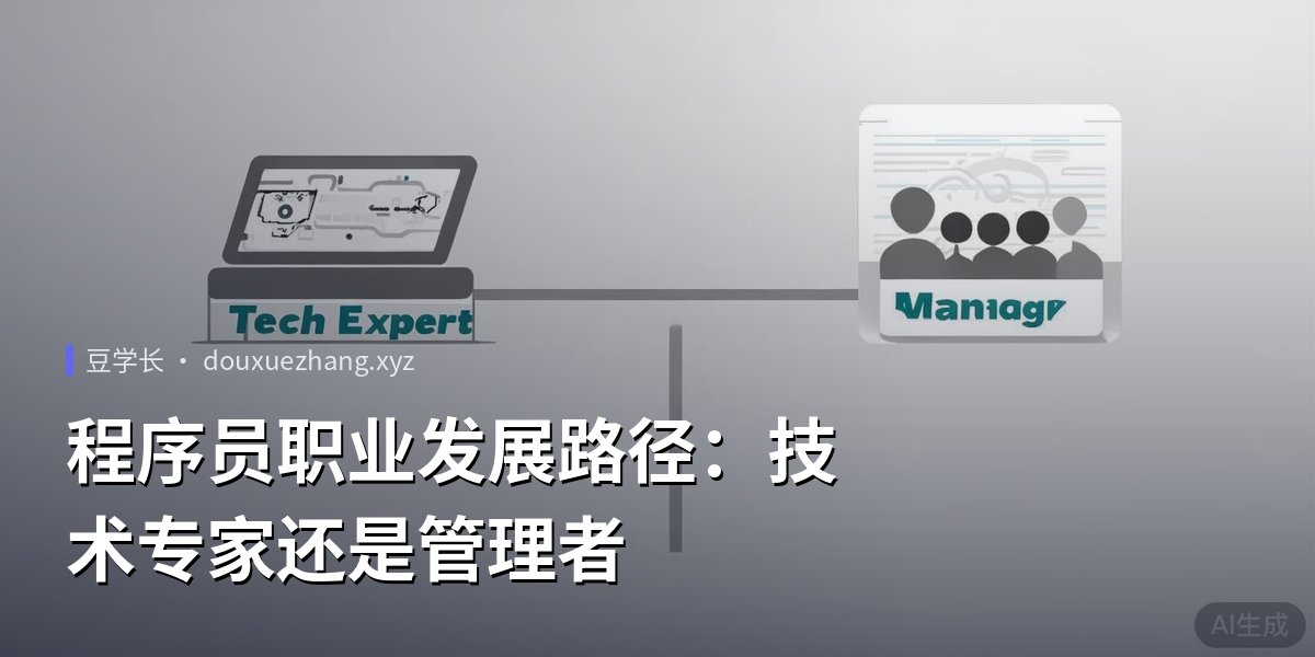 程序员职业发展路径：技术专家还是管理者